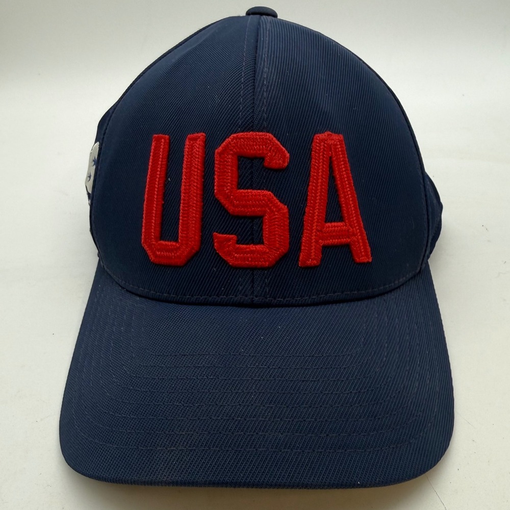 G/FORE USA Folds of Honor Golf Hat Navy Blue Snapback Freedom Isnt Free Cap